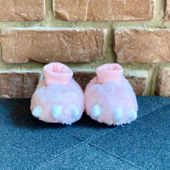 6-12M NWOT Carter’s Pink Dinosaur Slippers - Picture 5 of 9